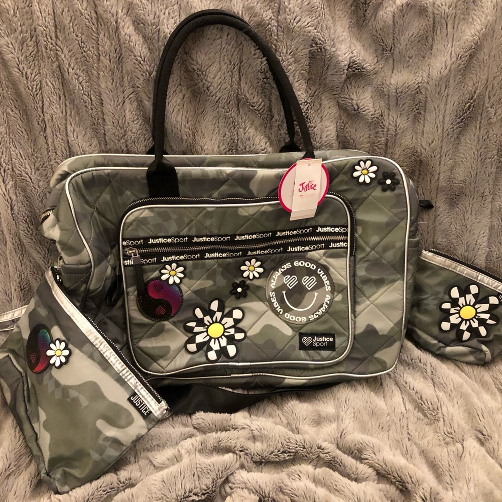 Justice 3 pieces bag
